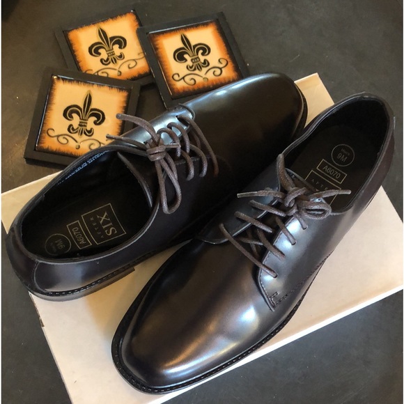 Mens After Six Brown Dress Shoes 👞 - Picture 8 of 8